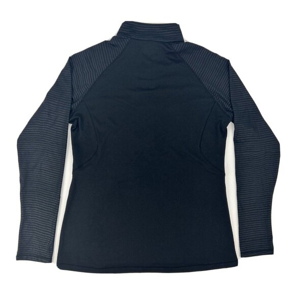 Washington Nationals Shirt Women's XL Black Under Armour 1/2 Zip Pullover MLB - Picture 5 of 9